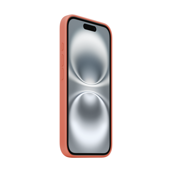 СИЛІКОНОВИЙ ЧОХОЛ IPHONE 16 SI CASE TANGERINE-ZML