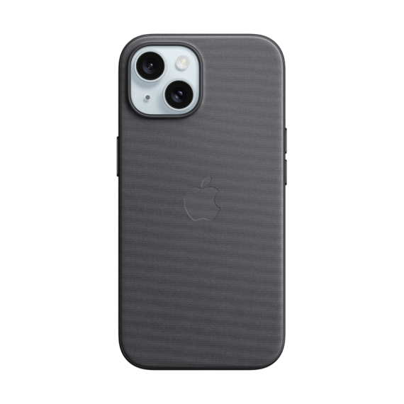 ЧОХОЛ IPHONE 15 FINEWOVEN CASE BLACK-ZML