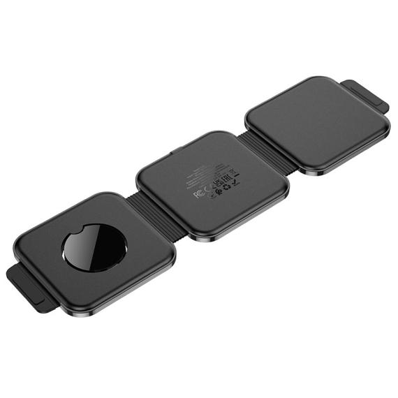 Зарядний пристрій Qi Hoco Unique 3-in-1 CQ4