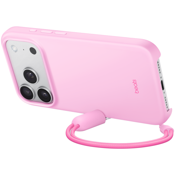 Beats iPhone 17 Pro Kickstand Case with MagSafe and Camera Control - Pebble Pink,Model A3509