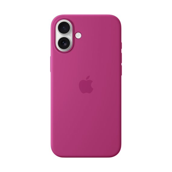 СИЛІКОНОВИЙ ЧОХОЛ IPHONE 16 PLUS SI CASE FUCHSIA-ZML