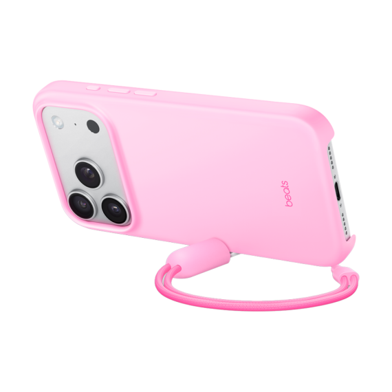 Beats iPhone 17 Pro Kickstand Case with MagSafe and Camera Control - Pebble Pink,Model A3509
