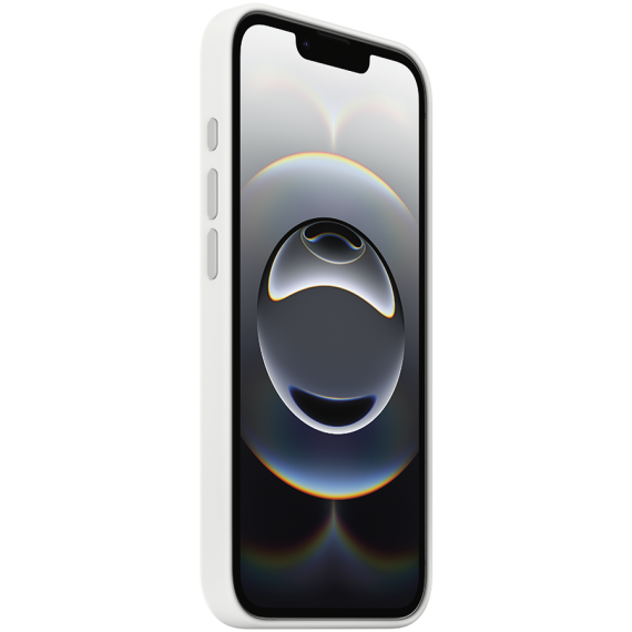 СИЛІКОНОВИЙ ЧОХОЛ IPHONE 16E SI CASE WHITE-ZML