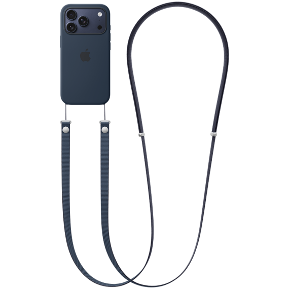 РЕМІНЕЦЬ CROSSBODY STRAP BLUE-ZML