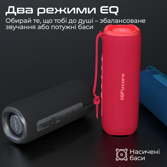Портативна бездротова колонка HiFuture alpha.red