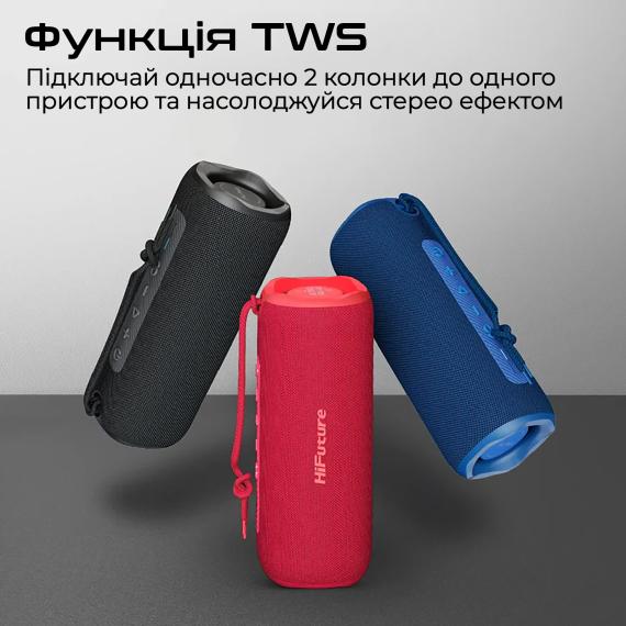 Портативна бездротова колонка HiFuture alpha.black