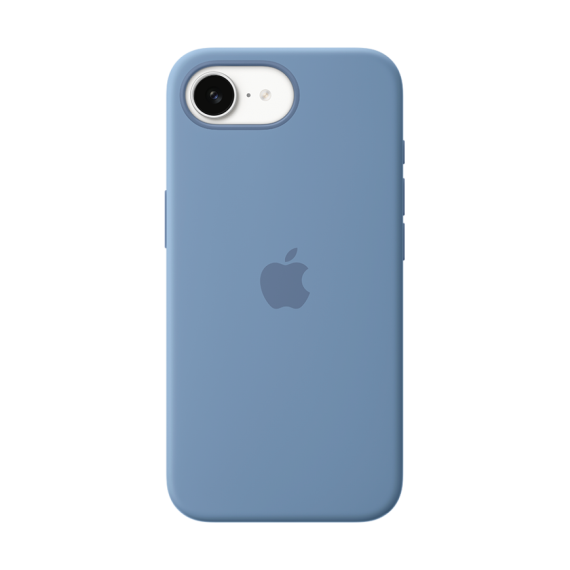 СИЛІКОНОВИЙ ЧОХОЛ IPHONE 16E SI CASE WINTER BLUE-ZML