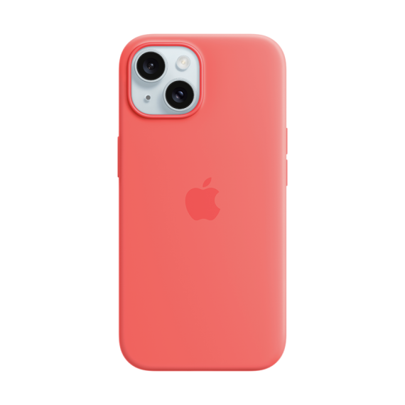 СИЛІКОНОВИЙ ЧОХОЛ IPHONE 15 SI CASE GUAVA- ZML