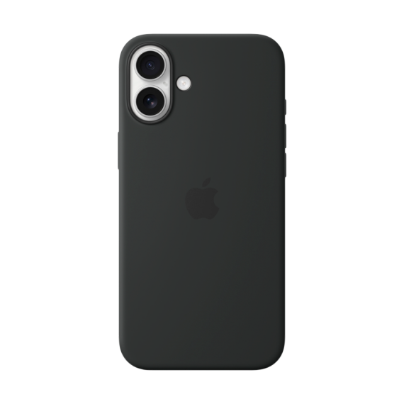 iPhone 16 Plus Silicone Case with MagSafe - Black,Model A3314