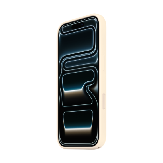 СИЛІКОНОВИЙ ЧОХОЛ IPHONE 17 PRO SI CASE VANILLA-ZML