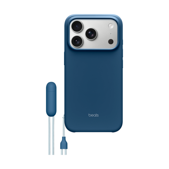 Beats iPhone 17 Pro Kickstand Case with MagSafe and Camera Control - Bedrock Blue,Model A3509
