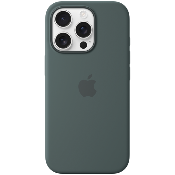 СИЛІКОНОВИЙ ЧОХОЛ IPHONE 16 PRO SI CASE LAKE GREEN-ZML