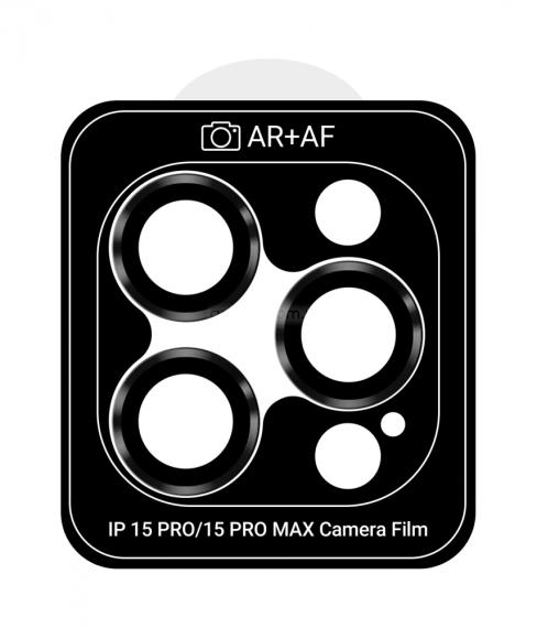 Захисне скло для камери ArmorStandart Supreme Black Icon для iPhone 15 Pro/15 Pro Max Natural