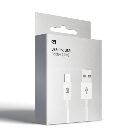 Кабель ArmorStandart AMD718L USB-C to USB Cable 1.2m white
