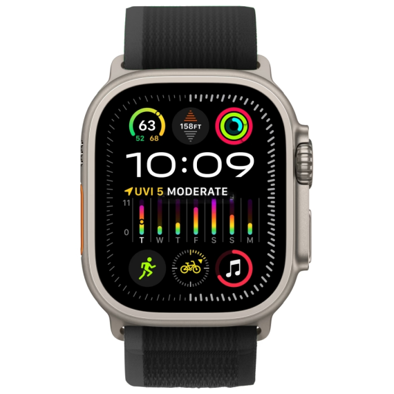 Ремінець ArmorStandart Trail Loop для Apple Watch 49/46/45/44/42 (Series 1-3) Black