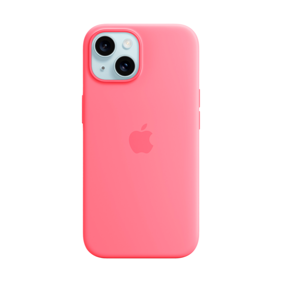 СИЛІКОНОВИЙ ЧОХОЛ IPHONE 15 SI CASE PINK- ZML