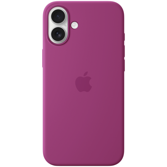 СИЛІКОНОВИЙ ЧОХОЛ IPHONE 16 PLUS SI CASE FUCHSIA-ZML