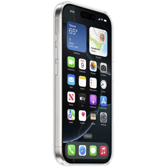 ПРОЗОРИЙ ЧОХОЛ IPHONE 16 PRO CL CASE-ZML