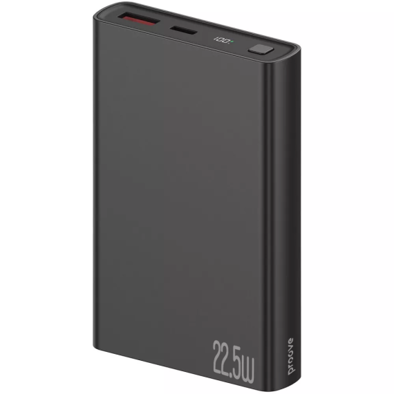 Повербанк Proove Hyper Flux Plus Black 22.5W 10000mAh