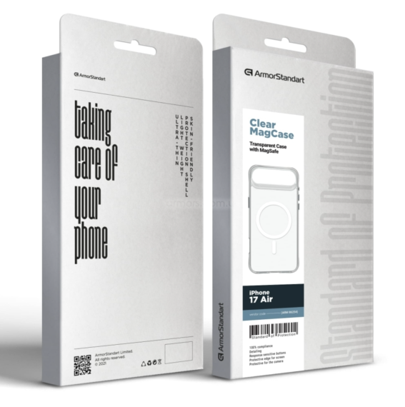 Чохол ArmorStandart Clear Magsafe 17 Air