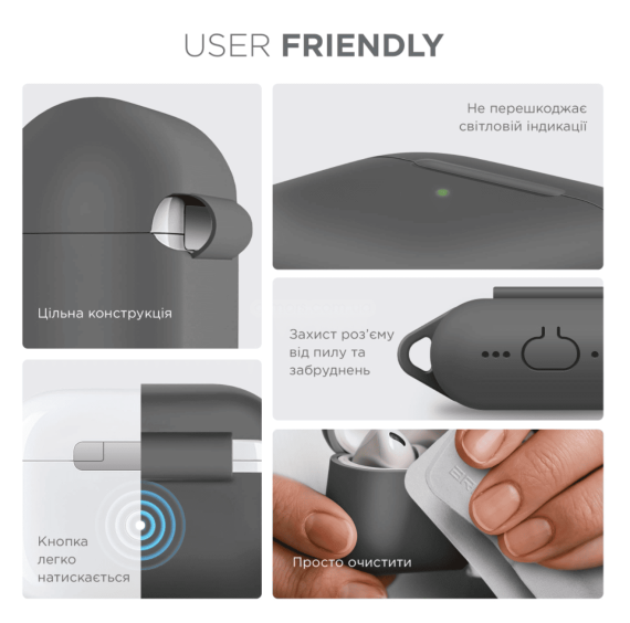 Чохол для навушників ArmorStandsrt Hang Case AirPods Pro 3 Advanced