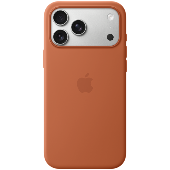 СИЛІКОНОВИЙ ЧОХОЛ IPHONE 17 PRO MAX SI CASE TERRA COTT-ZML