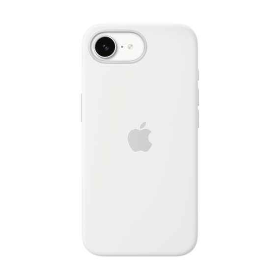 СИЛІКОНОВИЙ ЧОХОЛ IPHONE 16E SI CASE WHITE-ZML