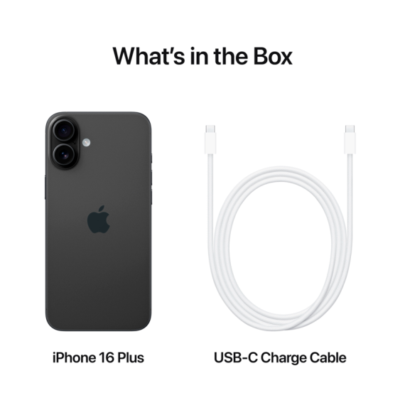СМАРТФОН IPHONE 16 PLUS BLK 128GB-CAM