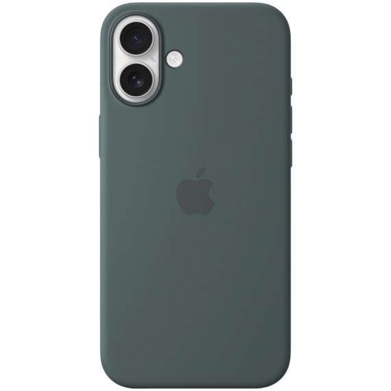 СИЛІКОНОВИЙ ЧОХОЛ IPHONE 16 PLUS SI CASE LAKE GREEN-ZML