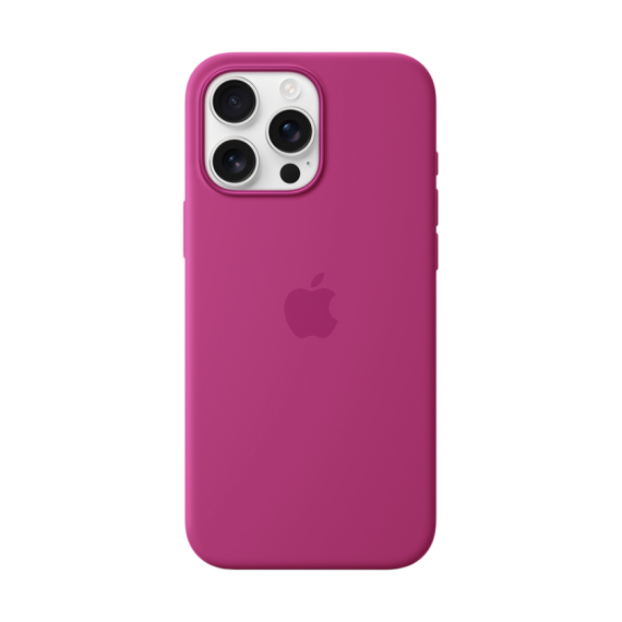 СИЛІКОНОВИЙ ЧОХОЛ IPHONE 16 PRO MAX SI CASE FUCHSIA-ZML