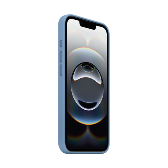 СИЛІКОНОВИЙ ЧОХОЛ IPHONE 16E SI CASE WINTER BLUE-ZML
