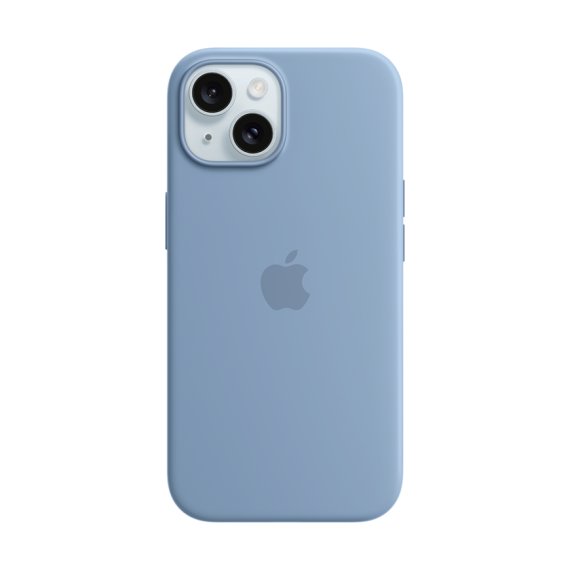 СИЛІКОНОВИЙ ЧОХОЛ IPHONE 15 SI CASE WINTER BLUE-ZML