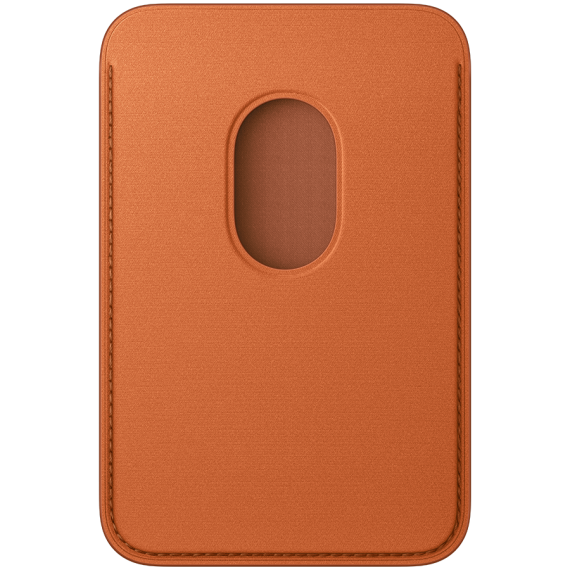 iPhone FineWoven Wallet with MagSafe - Fox Orange,Model A3537