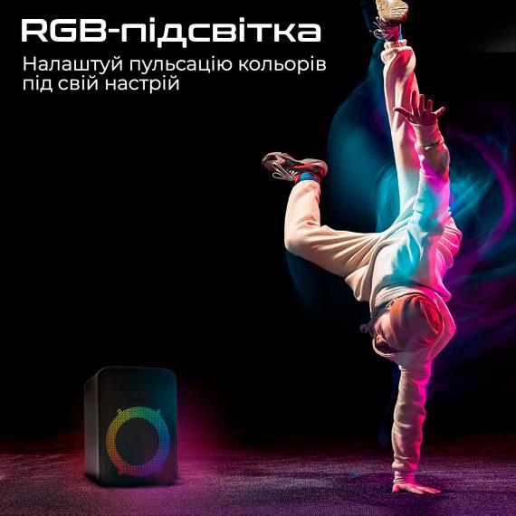 Портативна бездротова колонка HiFuture event horizon.black