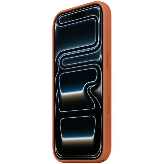 СИЛІКОНОВИЙ ЧОХОЛ IPHONE 17 PRO SI CASE TERRA COTTA-ZML