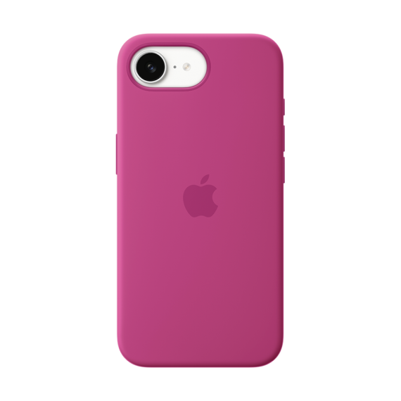 СИЛІКОНОВИЙ ЧОХОЛ IPHONE 16E SI CASE FUCHSIA-ZML