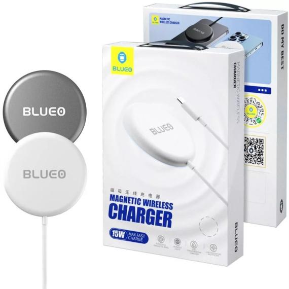 Зарядний пристрій Blueo BP5117 Magnetic Series (White)