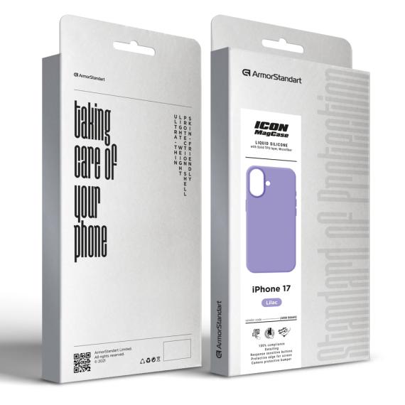 Чохол ArmorStandart ICON2 MagCase Apple iPhone 17 Lilac
