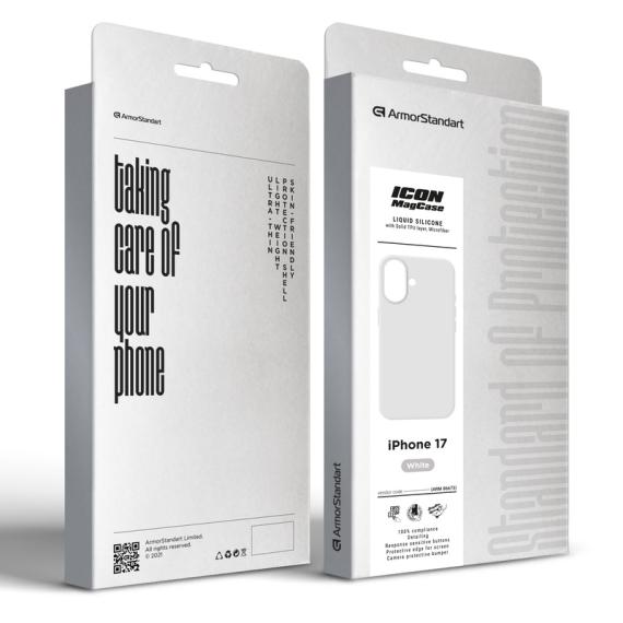 Чохол ArmorStandart ICON2 MagCase Apple iPhone 17 White