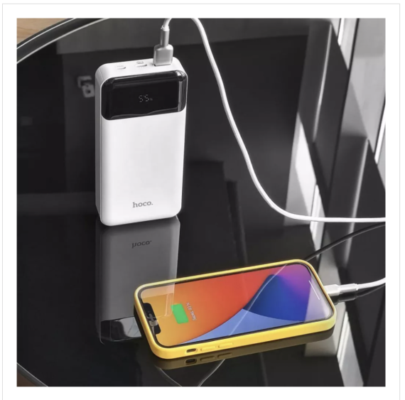 Повербанк Hoco J102A Cool figure 20W 20000mAh White
