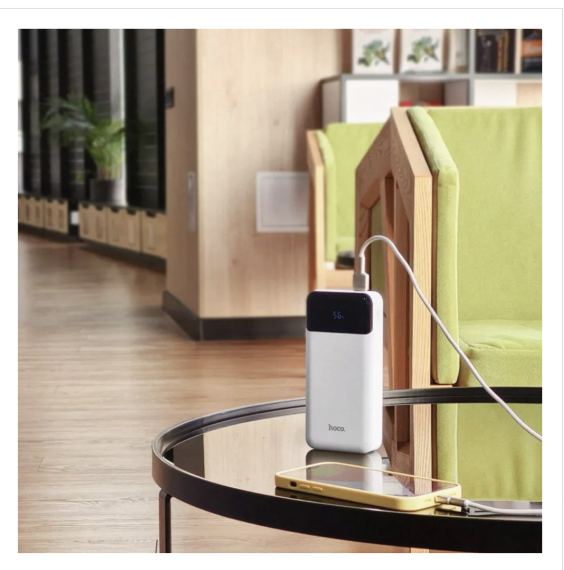 Повербанк Hoco J102A Cool figure 20W 20000mAh White