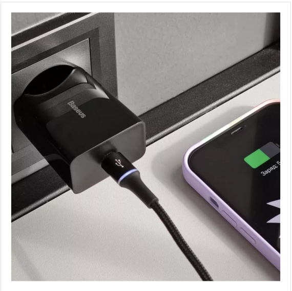 Зарядний пристрій Baseus Speed Mini PD Charger 20W (1 Type-C) Black