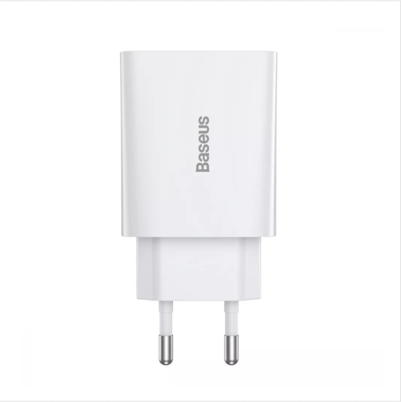 Зарядний пристрій Baseus Speed Mini PD Charger 20W (1 Type-C) White
