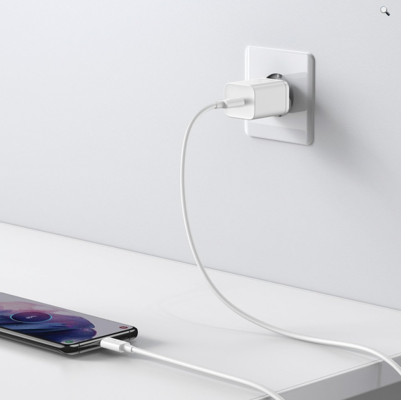 Зарядний пристрій Baseus PD Charger 25W + Cable Type-C to Type-C White