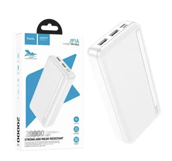 Повербанк HOCO  J91A 20000 mAh White