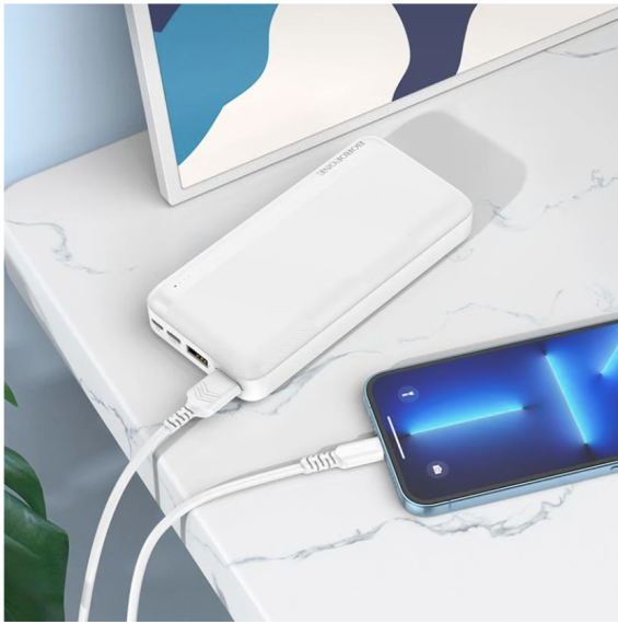 Повербанк BOROFONE BJ27A 20000mAh White