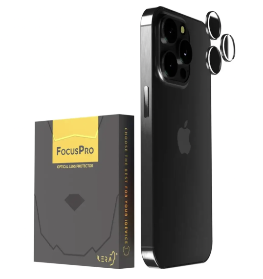 Захисне скло iLera FocusPro Lens for camera iP 15 Pro/15 Pro Max Black Titanium Graphite