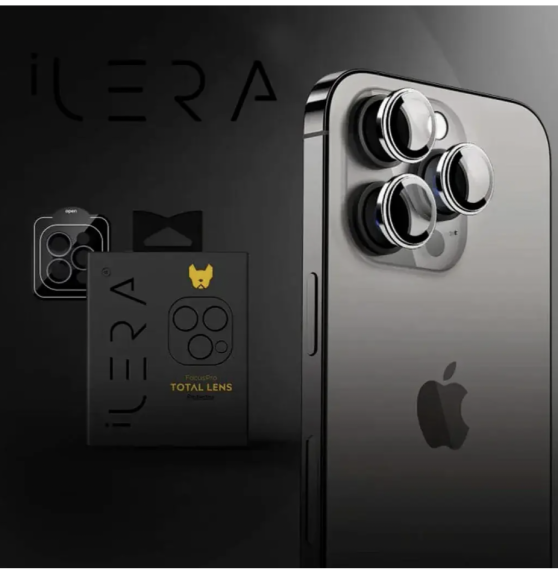 Захисне скло iLera FocusPro Lens for camera iP 15 Pro/15 Pro Max Black Titanium Graphite