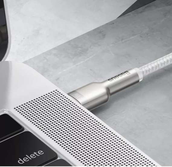 Кабель Baseus Cafule Metal Type-C to Type-C 100W 1m Black