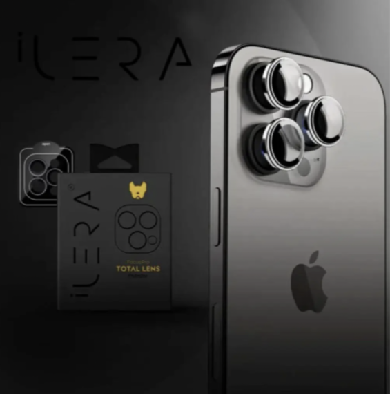 Захисне скло iLera FocusPro Lens for camera iP 15\15 PLUS Blue
